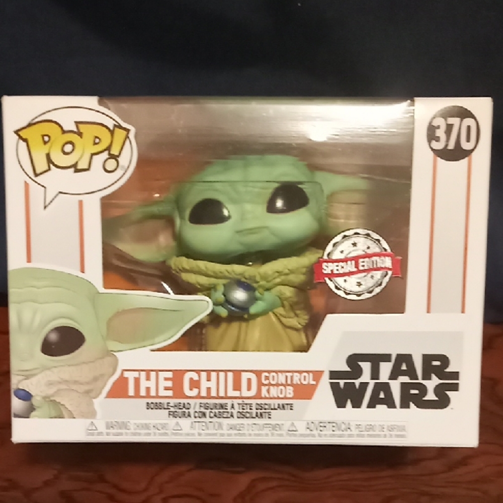 Star Wars The Child Control Knob Figure - Green
